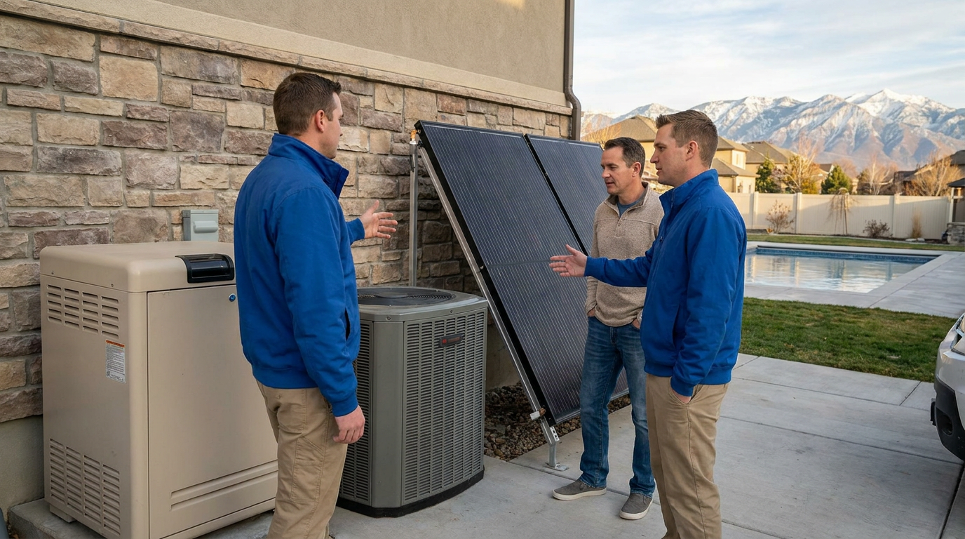 Illustration: Types of Swimming Pool Heaters Available in Salt Lake City